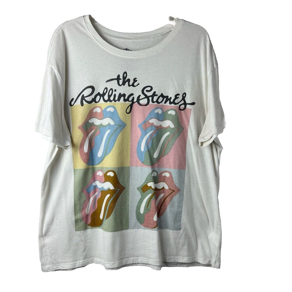 Women’s The Rolling Stones Graphic T-Shirt Juniors Size XL